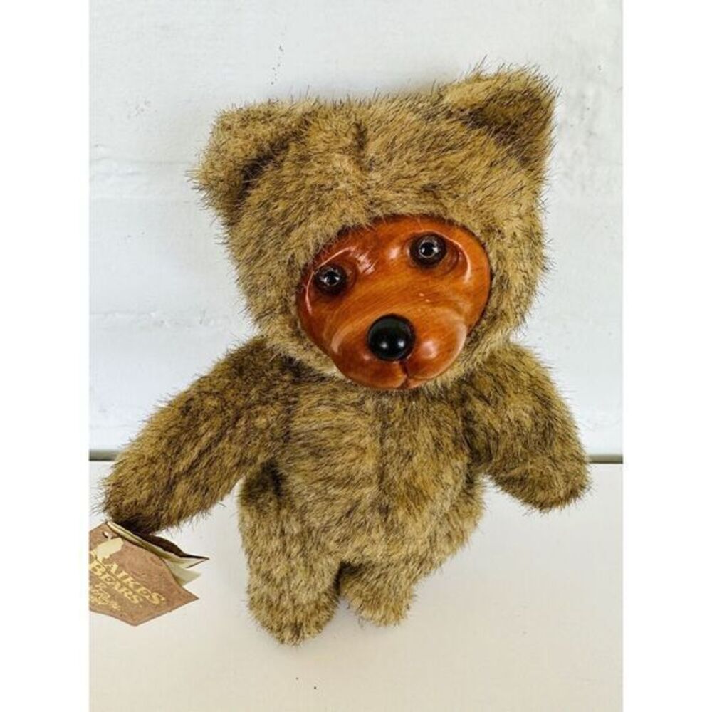 1985 Vintage Applause Raikes Bear 5453 Jamie Teddy Bear Preowned